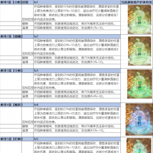 2025醉拳各等级属性&护体特效大公开